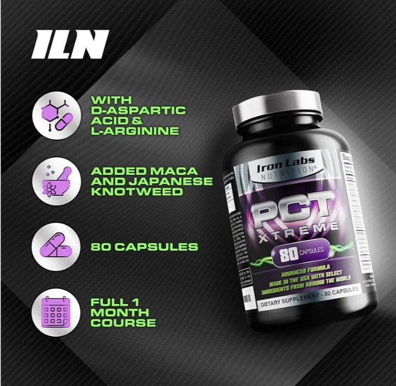 Iron Labs Nutrition: PCT Xtreme